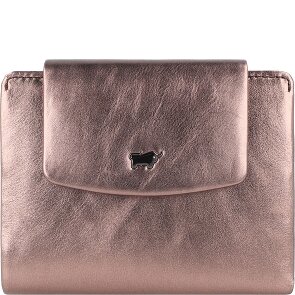 Braun Büffel Ruby Portfel Ochrona RFID Skórzany 12 cm