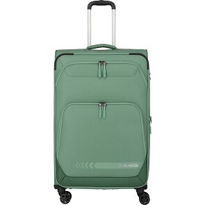 Travelite Kick Off 4 kółka Walizka L 78 cm z funkcją poszerzenia