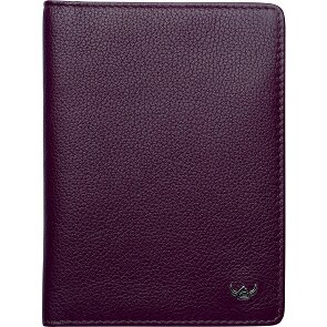 Golden Head Skórzane etui na karty identyfikacyjne RFID Madrid 9 cm