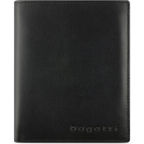 bugatti Super Slim Portfel Ochrona RFID Skórzany 10 cm