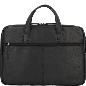 d&n Skórzana teczka Business Line z przegrodą na laptopa 40 cm