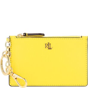 Lauren Ralph Lauren Zip Card Portfel z kluczem Skórzany 13 cm