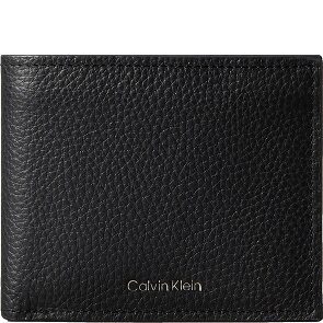 Calvin Klein CK Leather Portfel Ochrona RFID Skórzany 11 cm