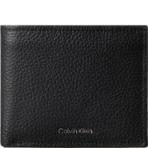 Calvin Klein CK Leather Portfel Ochrona RFID Skórzany 11 cm