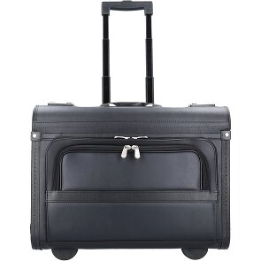 Dermata Walizka Pilot Trolley 48 cm z przegrodą na laptopa