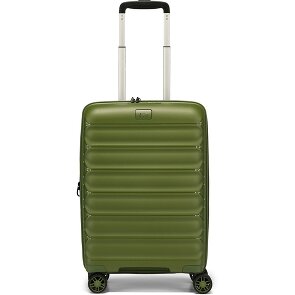 d&n Travel Line 4700 4 kółka Walizka kabinowy 55 cm z plisą rozprężną