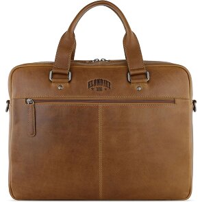 Klondike 1896 Gold Brain Briefcase Leather 35 cm Laptop Compartment