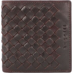 bugatti Tkany portfel skórzany 11 cm