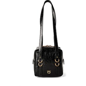 PINKO Cubic Mini Torba Torba na ramię Skórzany 16 cm
