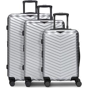 Redolz Essentials 18 4 kółka Zestaw walizek 3-części z plisą rozprężną