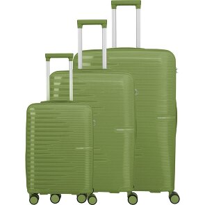 Travelite Pacific 4 kółka Zestaw walizek 3-części
