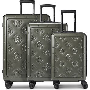 Roberto Cavalli Florence 4 kółka Zestaw walizek 3-części z funkcją poszerzenia