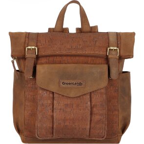 Greenland Nature Nature Plecak skórzany 38 cm Komora na laptopa