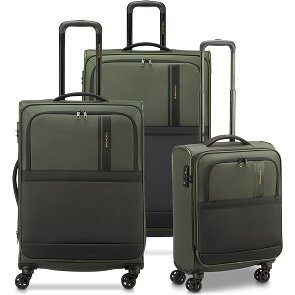Roncato Metropolitan 4 kółka Zestaw walizek 3-części z plisą rozprężną