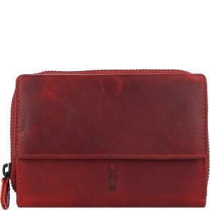 Jack Kinsky Risör Portfel Ochrona RFID Skórzany 14 cm