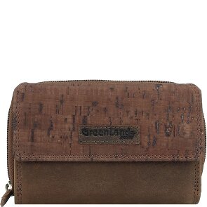 Greenland Nature Portfel RFID skórzany 14 cm