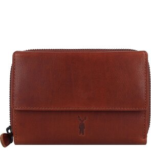 Jack Kinsky Risör Portfel Ochrona RFID Skórzany 14 cm