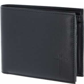 oxmox Leather Portfel Ochrona RFID Skóra 12 cm