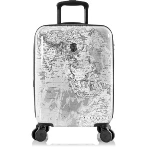 Heys Black Camo 4 kółka Walizka kabinowy S 53 cm z plisą rozprężną