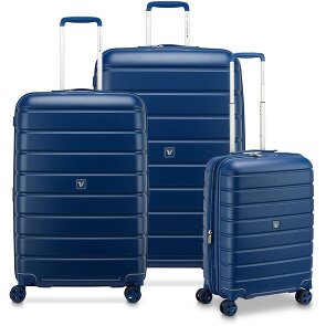 Roncato Relife 4 kółka Zestaw walizek 3-części z plisą rozprężną