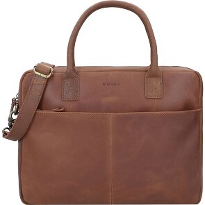 Burkely Vintage Jack Briefcase Leather 37 cm Komora na laptopa