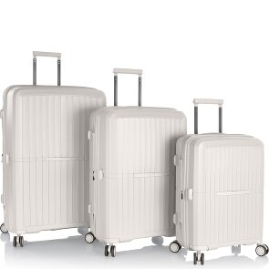 Heys AirLite 4 kółka Zestaw walizek 3-części z plisą rozprężną