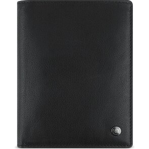 bugatti Black Magic Portfel Skórzany 12 cm