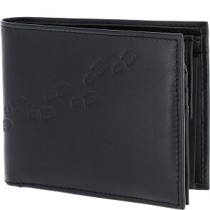 oxmox Leather Portfel Ochrona RFID Skóra 12 cm