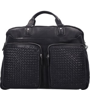 bugatti Woven Briefcase Leather 48 cm
