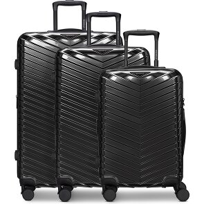 Redolz Essentials 18 4 kółka Zestaw walizek 3-części z plisą rozprężną