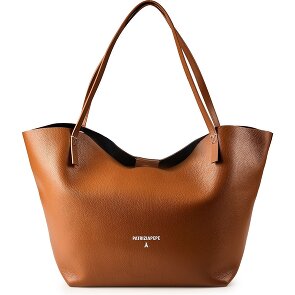 Patrizia Pepe Shopper Bag Skórzany 30 cm