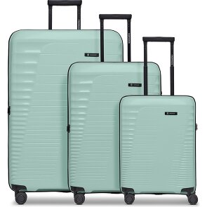 Farmhood Eco Edition 4 kółka Zestaw walizek 3-części z plisą rozprężną