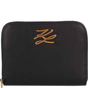 Karl Lagerfeld Autograph Portfel Skórzany 13 cm