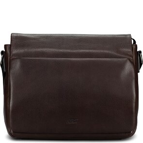 Jost London Torba typu Messenger Skóra 34 cm Komora na laptopa