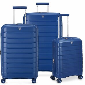 Roncato B-Flying 4 kółka Zestaw walizek 3-części z plisą rozprężną
