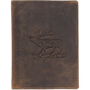 Greenburry Vintage Stag ID Case Leather 12 cm