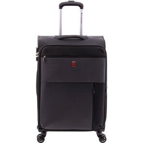 Gladiator 3700 4 kółka Walizka 66 cm z plisą rozprężną