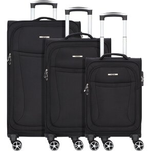 Nowi Edinburgh 4 kółka Zestaw walizek 3-części