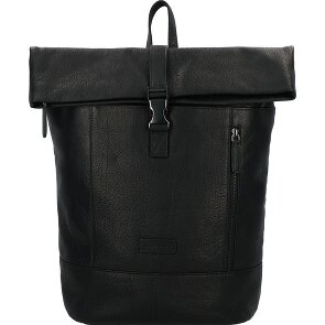 Jack Kinsky Porto Plecak Skórzany 43 cm Komora na laptopa