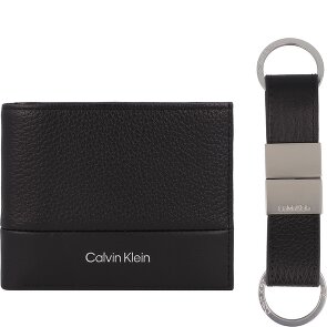 Calvin Klein Portfel Ochrona RFID Skórzany 11 cm Pudełko na prezenty Calvin Klein Portfel Ochrona RFID Skórzany 11 cm Pudełko na prezenty