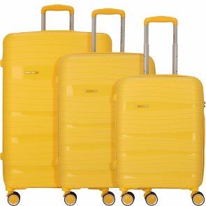 Worldpack Miami 4 kółka Zestaw walizek 3-części