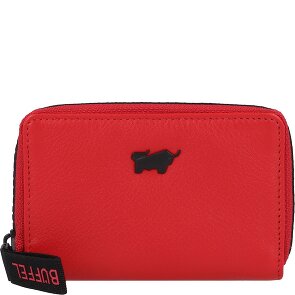 Braun Büffel Capri Portfel Ochrona RFID Skórzany 11 cm