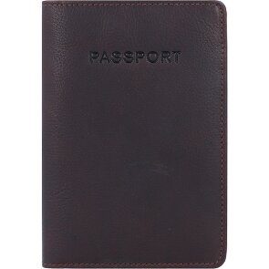Burkely Skórzane etui na paszport RFID Antique Avery 10 cm