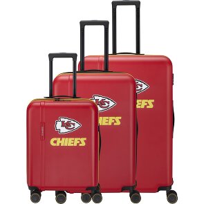 Travelite travelite x NFL 4 kółka Zestaw walizek 3-części z funkcją poszerzenia