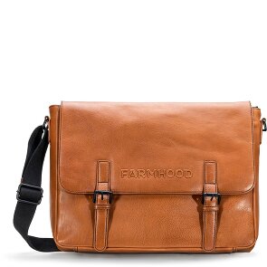 Farmhood Memphis Briefcase Messenger Skórzany 38 cm Komora na laptopa