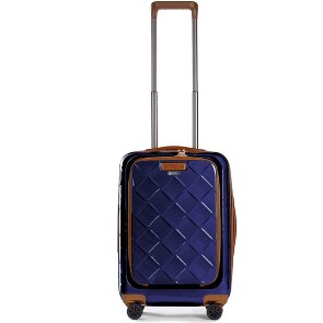 Stratic Leather & More 4 kółka Walizka kabinowy 55 cm Komora na laptopa