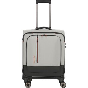 Travelite Crosslite 5.0 4 kółka Walizka kabinowy S 55 cm Komora na laptopa