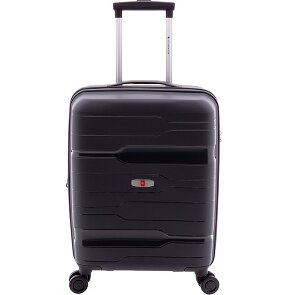 Gladiator 3800 4 kółka Walizka kabinowy 55 cm z plisą rozprężną