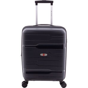 Gladiator 3800 4 kółka Walizka kabinowy 55 cm z plisą rozprężną