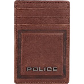 Police PT16-08536 Etui na karty kredytowe skórzane 7 cm z klipsem na pieniądze